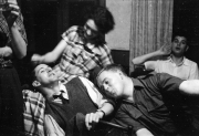 Group in pub
