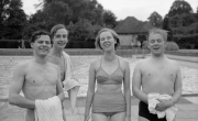 Cheltenham Lido - Bathing group
