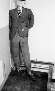 Effigy of Hugh Huckin (Union President 1955-56)