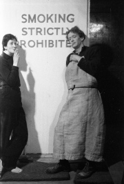 Thing and Helder smoking