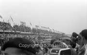 Before the start - looking back along the pits