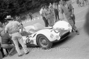 Scrutineering - #26 Maserati Tipo 61 (Birdcage) - Giorgio Scarlatti and Gino Munaron