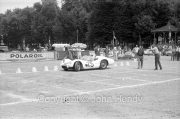Scrutineering - #25 Maserati Tipo 61 (Birdcage) - Lucky Casner and Jim Jeffords