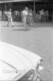 Miss Harris at Scrutineering