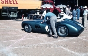 Scrutineering - #8 Aston Martin DBR1/300 (Ian Baillie and Jack Fairman)