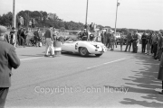#6 Maserati Tipo 63 (Walt Hansgen and Bruce McLaren) in Scrutineering