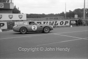 #2 Aston Martin DB4 GT Zagato (Jack Fairman and Bernard Consten) in Scrutineering