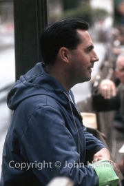 Jack Brabham in the pits