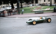 Formula 1 - #20 Lotus-Climax 24 (Trevor Taylor) in Casino Square - actually running with a BRM engine (upturned exhausts)
