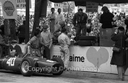 Formula 1 - #40 Ferrari 156 (Willy Mairesse) in the pits