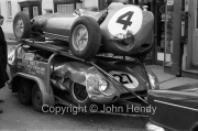 Pipers Equipe cars in Oxford, damaged