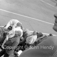 Car in the pits