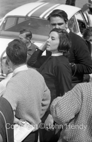 Young lady in the pits