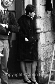 Female spectator