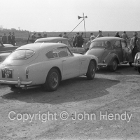 Aston Martin DB MK III in car park