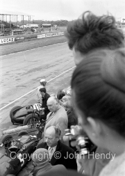 Formula 1 - Alfred Owen of BRM and #5 BRM P48, Graham Hill