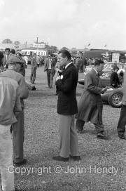 Rob Walker in the paddock