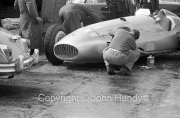 Formula 1 Mercedes in the paddock