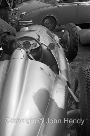 Formula 1 Mercedes in the paddock