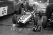 Formula 1 - #9 Cooper-Climax BT7 (Dan Gurney) - listed as not arriving - in the paddock