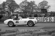 GT Cars - #46 AC Cobra 4727cc (P.Jopp) Probably the first European race for the AC Cobra.