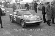 GT Cars - #27 1594cc Lotus Elan (Graham Warner) in the paddock