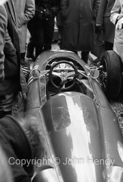 Unknown Formula 1 car in the paddock