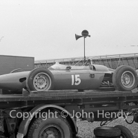 Formula 1 - #15 BRM P57 (Tony Maggs) on the transporter
