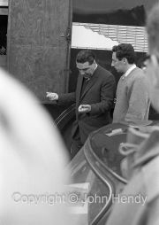 People in the paddock