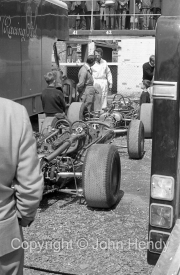 Exposed F1 car
