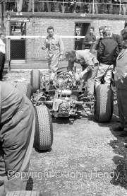 Exposed F1 car