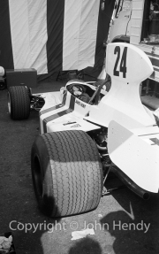 F1 - #24 Hesketh-Cosworth 308 (James Hunt) in the paddock