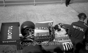 F1 - #10 BRM P160 (Henri Pescarolo) in the pits