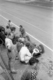Formula 1 - #8 Ferguson P99 - Climax (Jack Fairman) in the pits