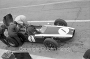 Formula 1 - #1 Cooper T53 - Climax (Jack Brabham) in the pits