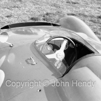 Cockpit of #2 Cooper Climax, 1097cc, (DR Barthel, Panda Racing Team)
