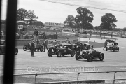 Grid for the Scratch Race - #118 1930 Alvis, #119 1924 Bentley, #126 1927 Vauxhall