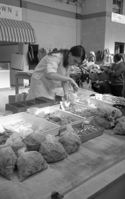Fish stall