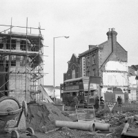 Mayorhold car park and construction