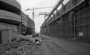 Bus station and Grosvenor Centre under construction
