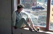 Greta on the windowsill