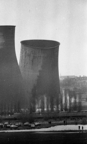 Cooling tower demolition