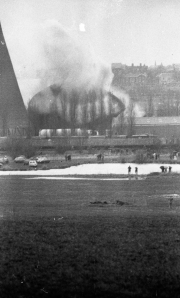 Cooling tower demolition