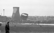 Cooling tower demolition