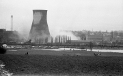 Cooling tower demolition