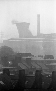Cooling tower demolition