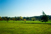 View across the golf course