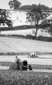 Ploughing at Tractor Rally