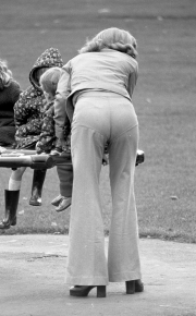 Woman at the playground