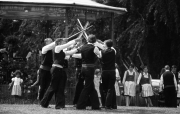 Traditional sword dance